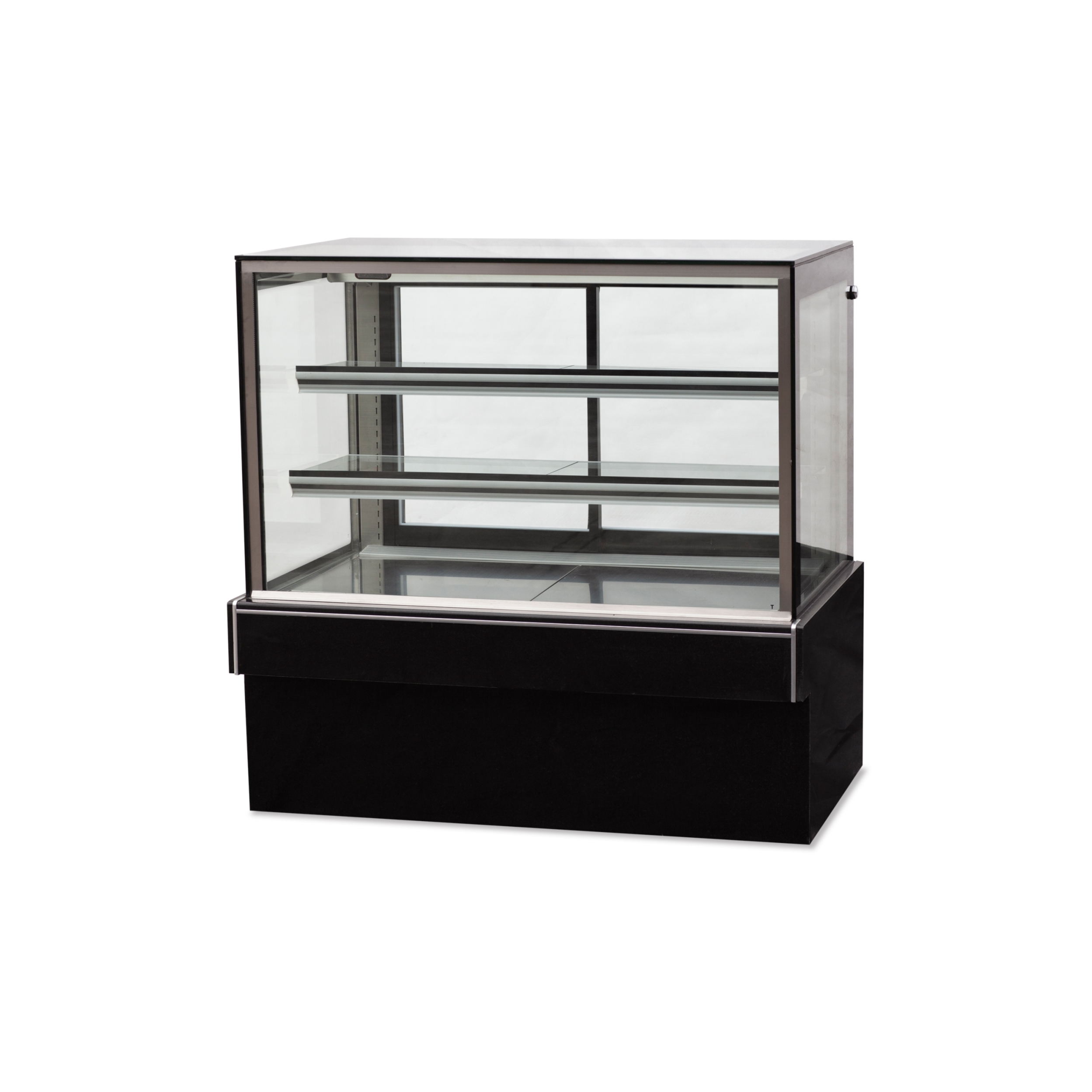 vitrine rectangulaire pour gâteaux à trois niveaux — 480–875 L, refroidissement par ventilation, compresseur Danfoss