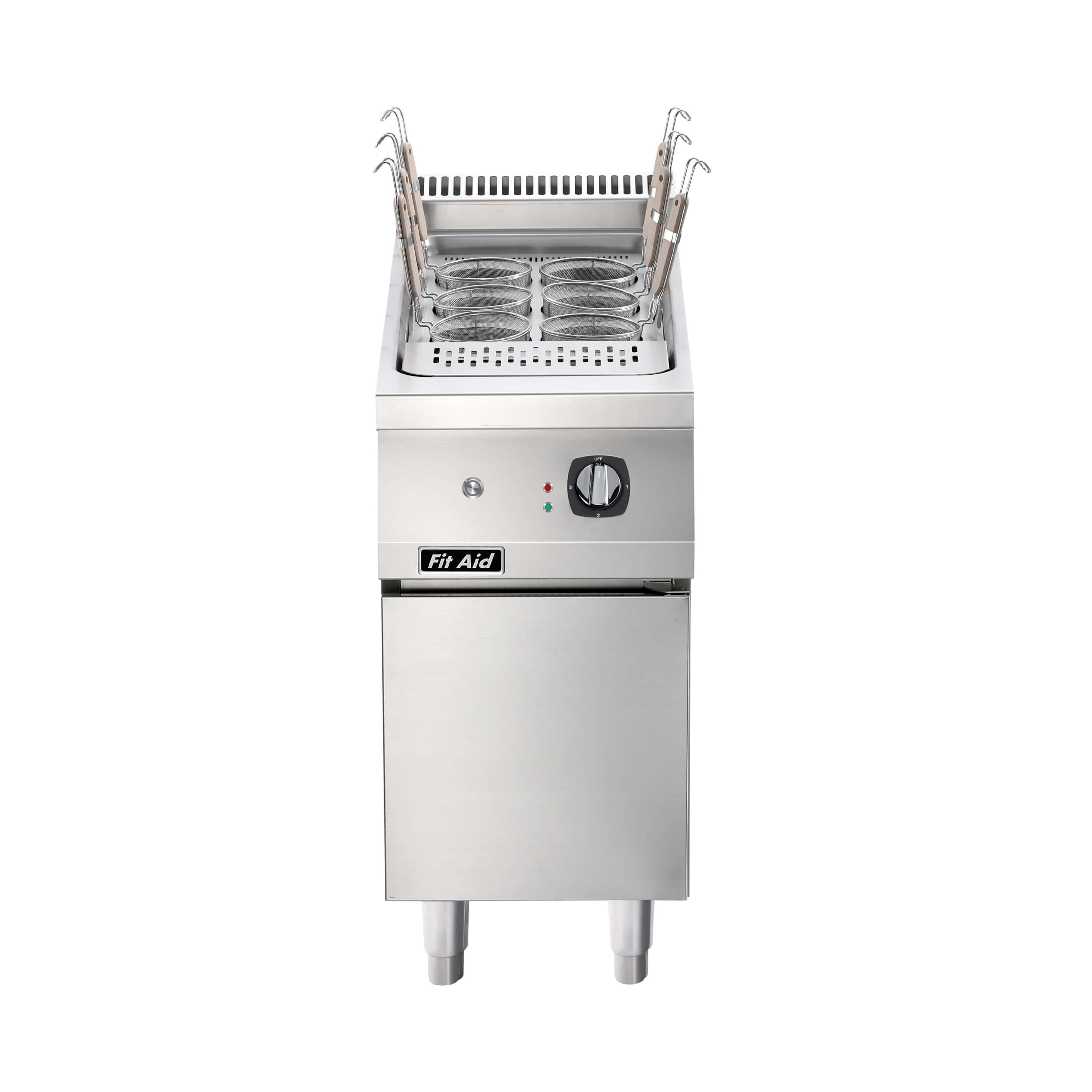 Cuiseur à nouilles électrique commercial lourd Fit Aid des séries 750/900 avec socle armoire