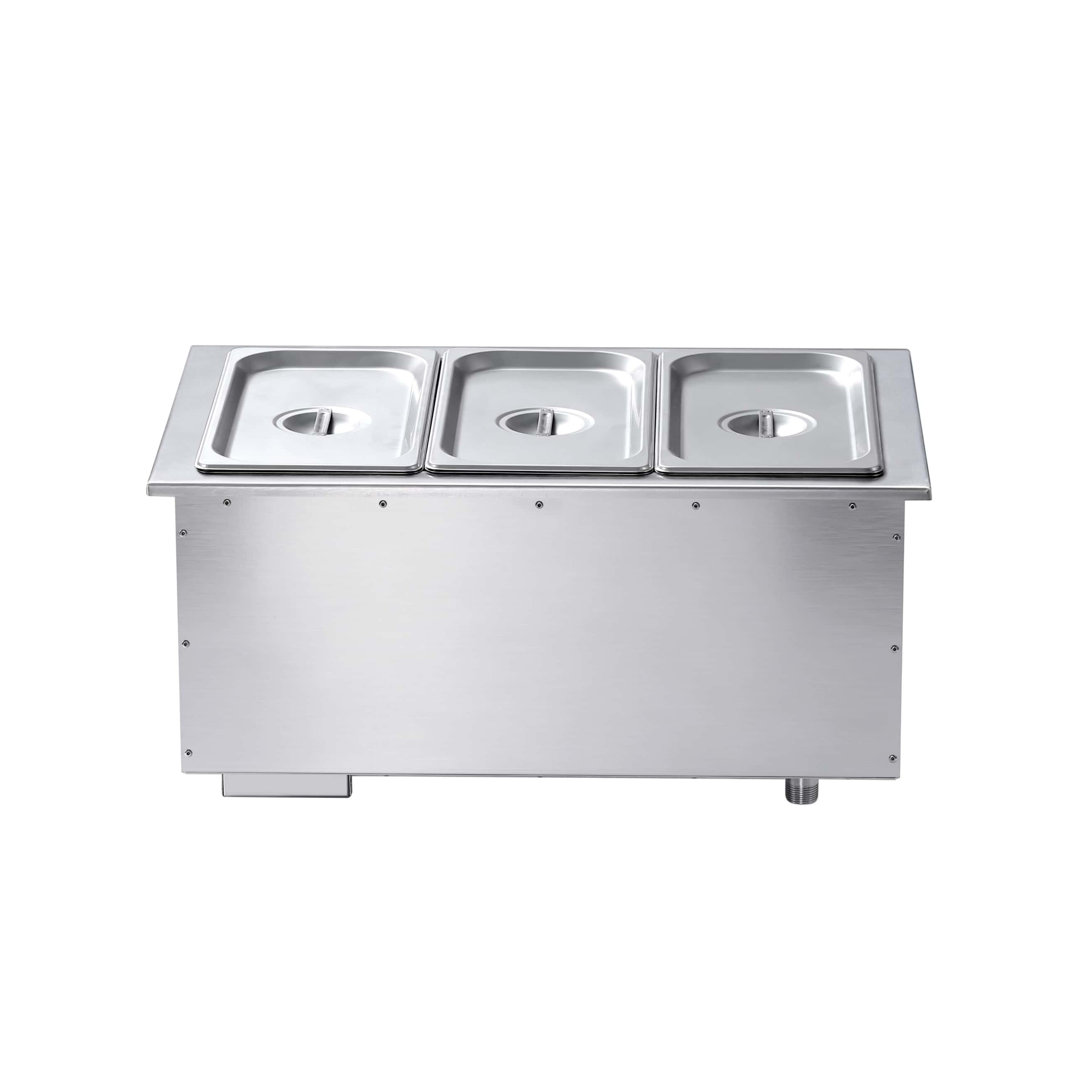 Bain-marie rectangulaire encastrable commercial Fit Aid