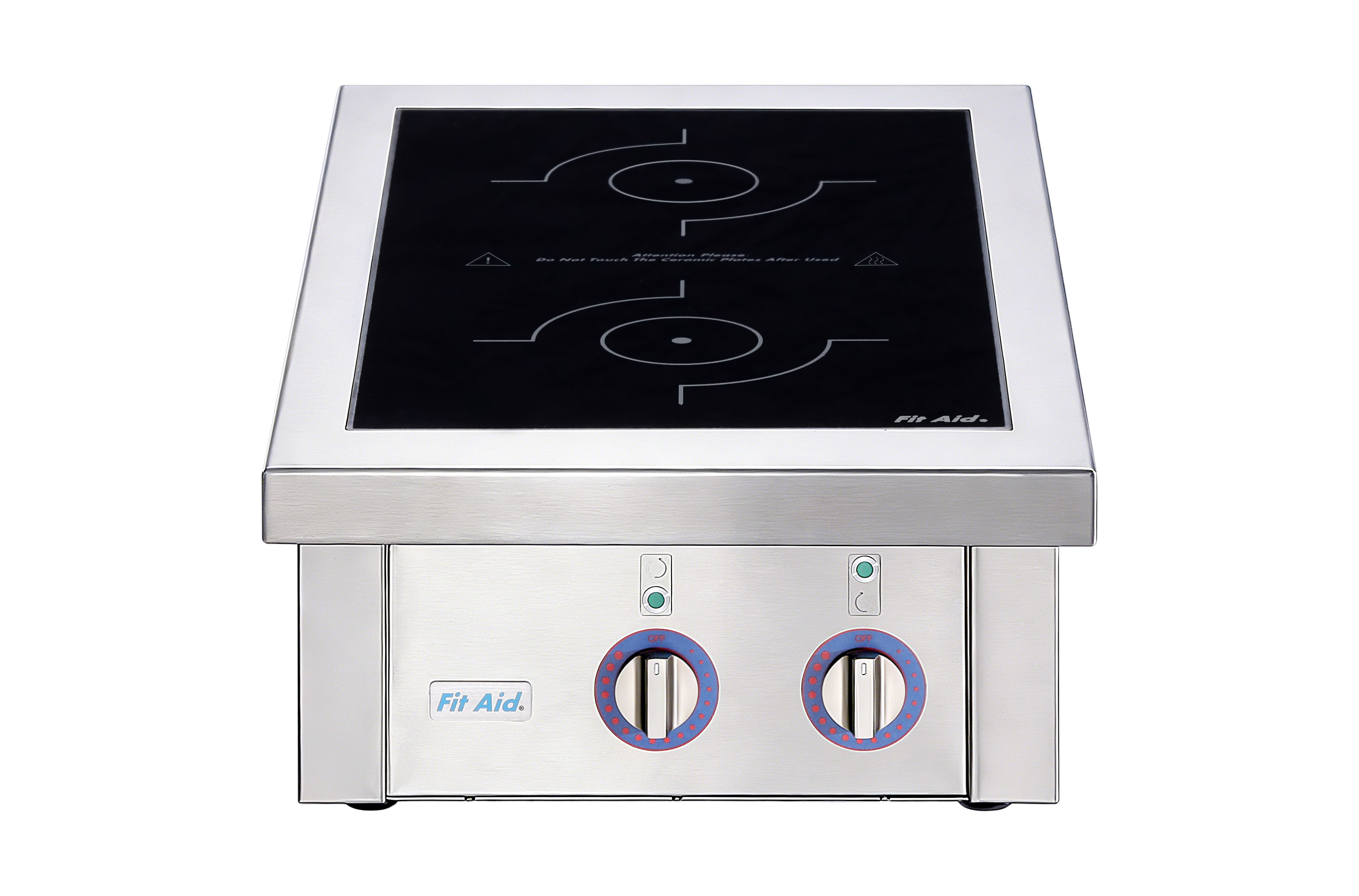 Cooktop de indução comercial Fit Aid para bancada (alta potência: 5,0 kW e 8,0 kW)