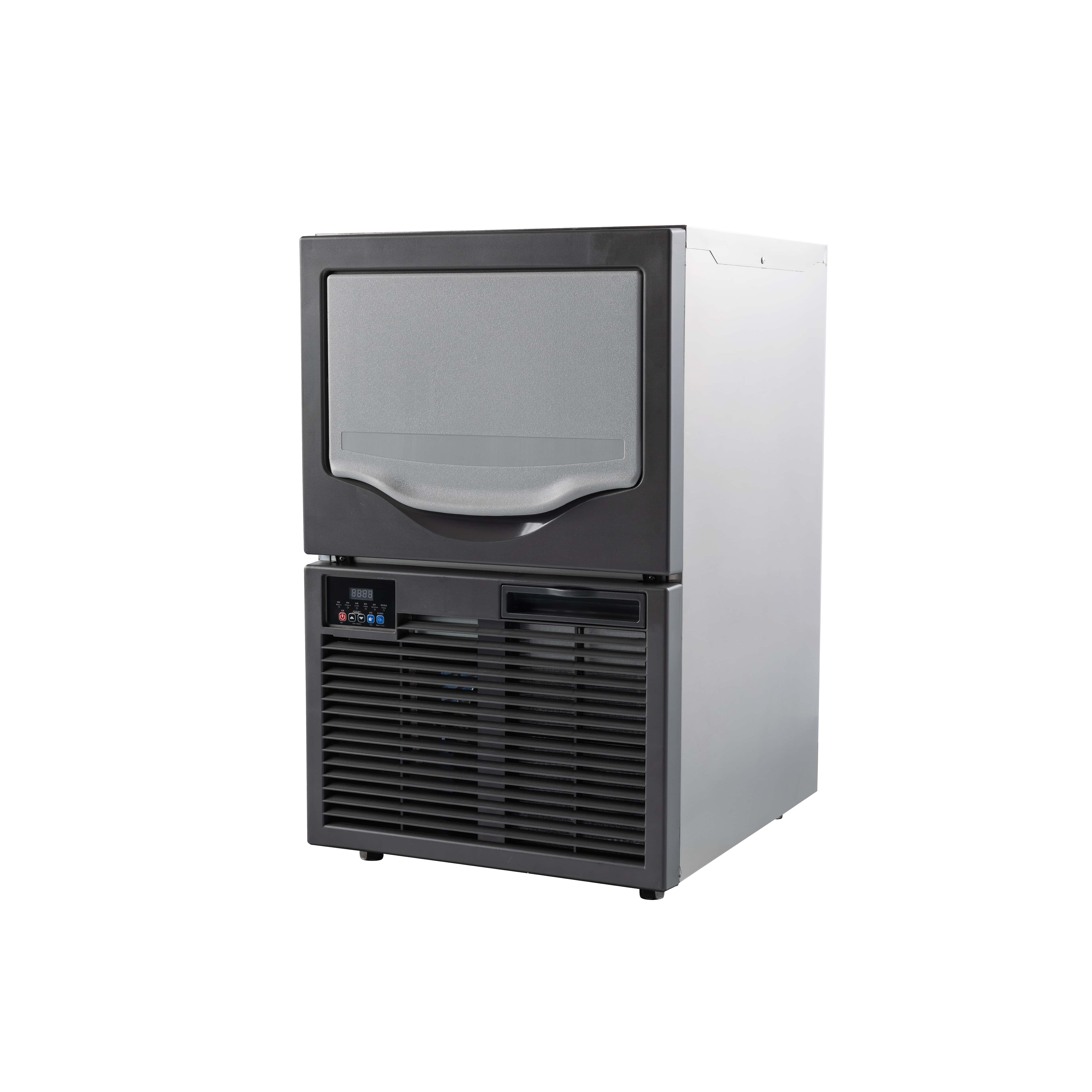 Machine à glaçons carrés avec bac (série Ingénierie) — 36–120 kg/24 h