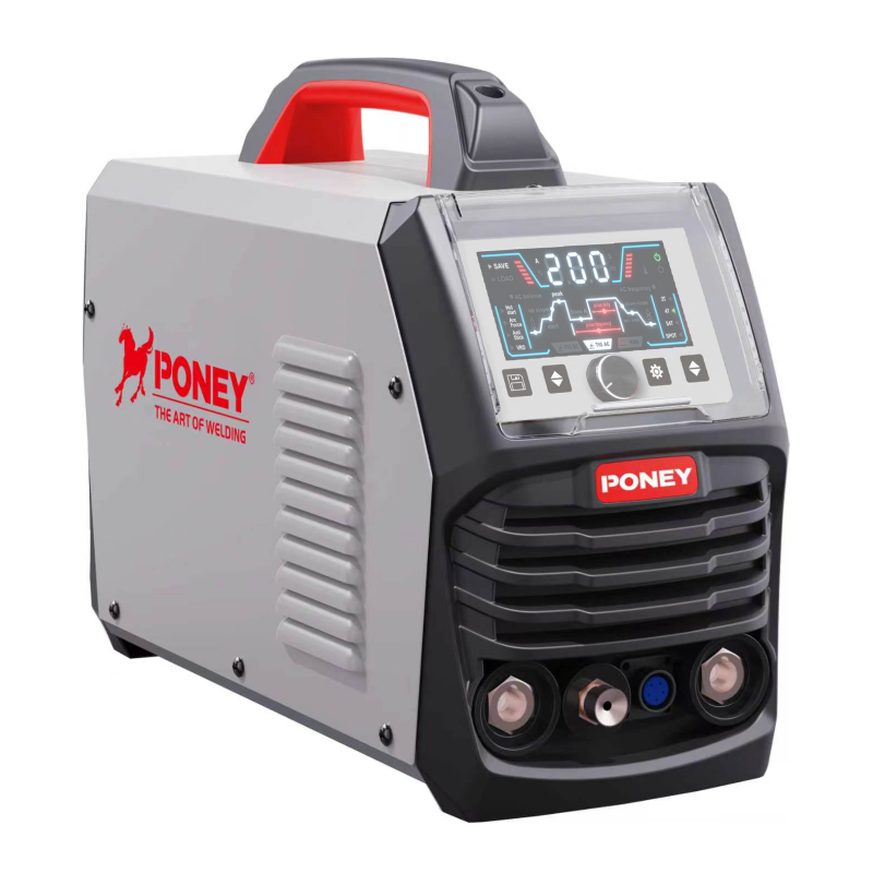 saldatrice TIG multifunzione a 220 V, TIG-200AC/DC, con elaborazione digitale del segnale e saldatura TIG ad impulsi AC/DC