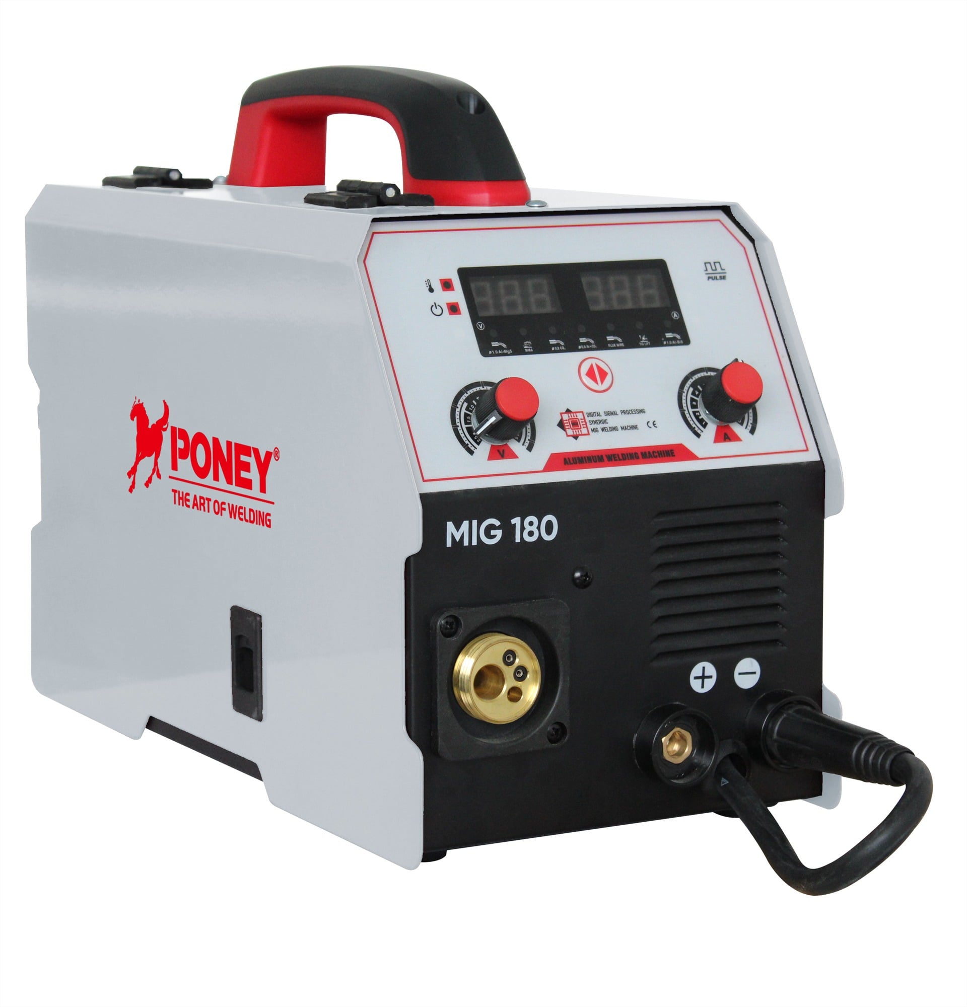 mÁQUINA SOLDADORA INVERTER MIG PORTÁTIL MULTIFUNCIÓN DE 220 V, MIG-200, CON CONTROL DIGITAL DE SEÑAL, SOLDADURA MIG SINÉRGICA