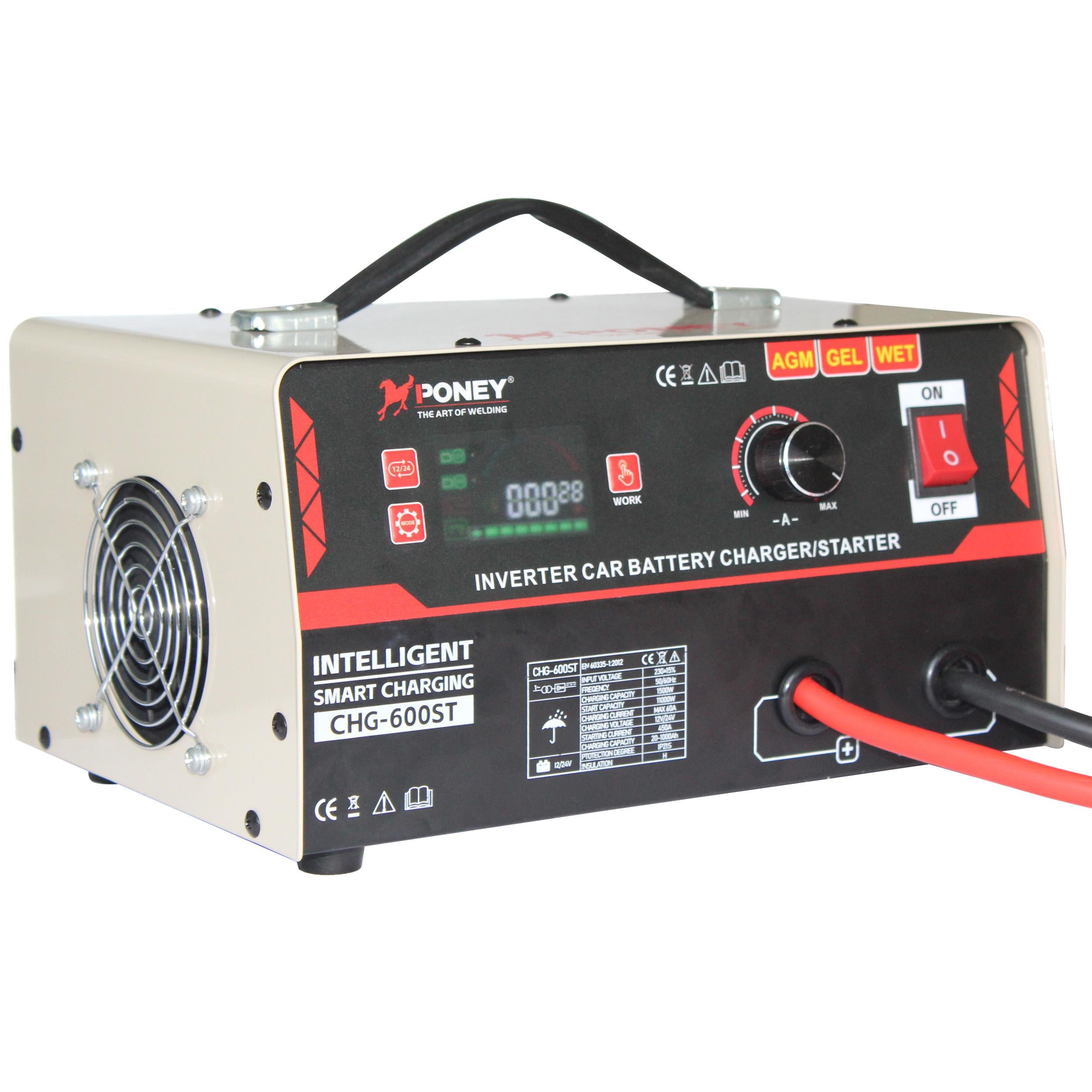 cargador/arrancador inteligente para batería de automóvil 220V Chg-500St