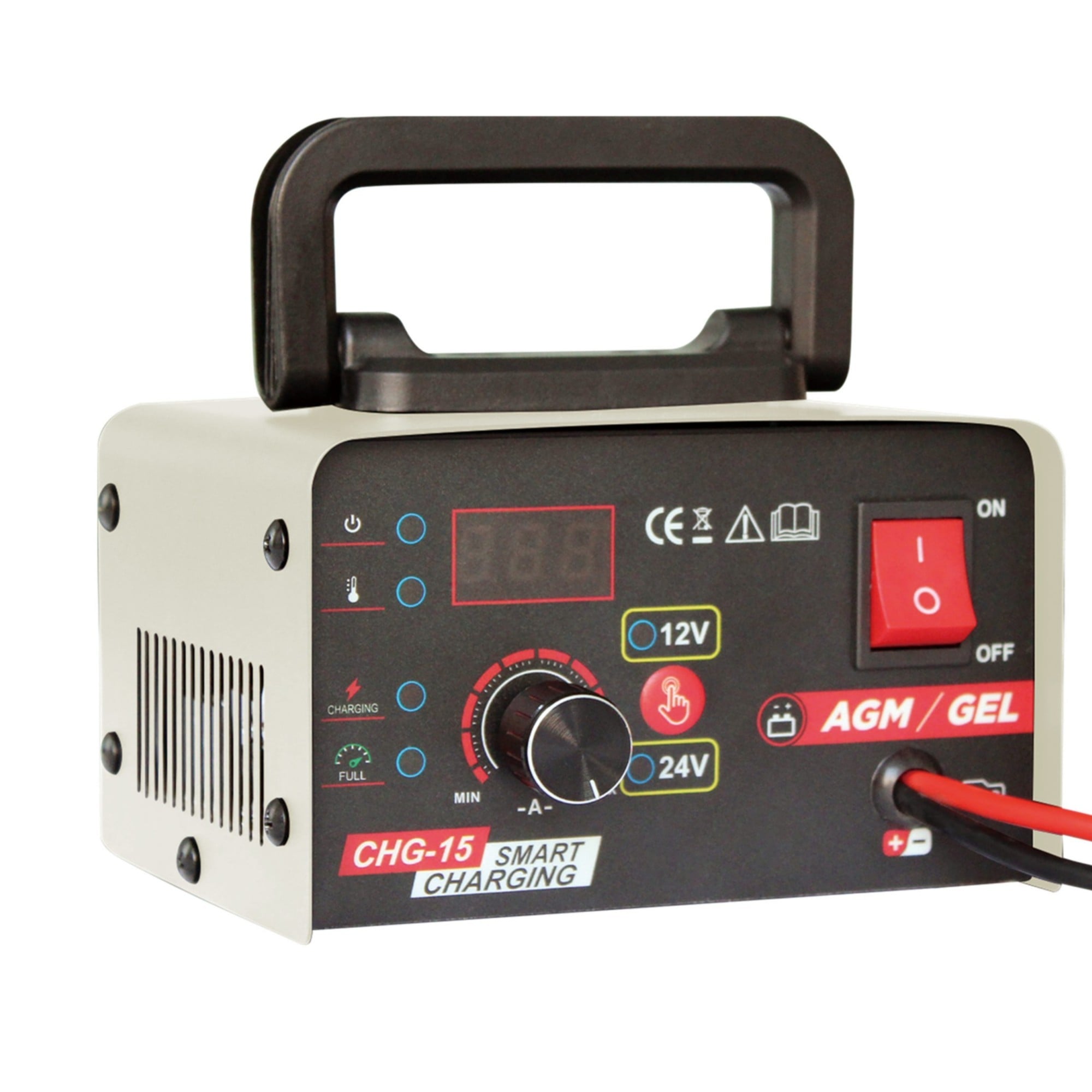 cargador inteligente para batería de automóvil 220V Chg-15