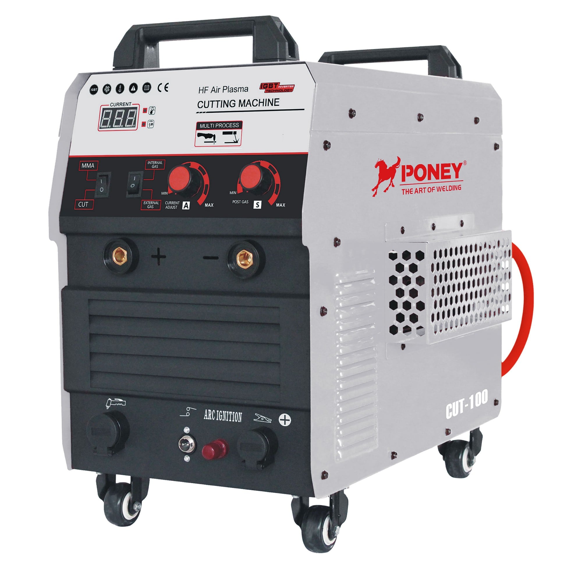 máquina cortadora de plasma por aire inversora 380V Cut-100 con compresor de aire integrado