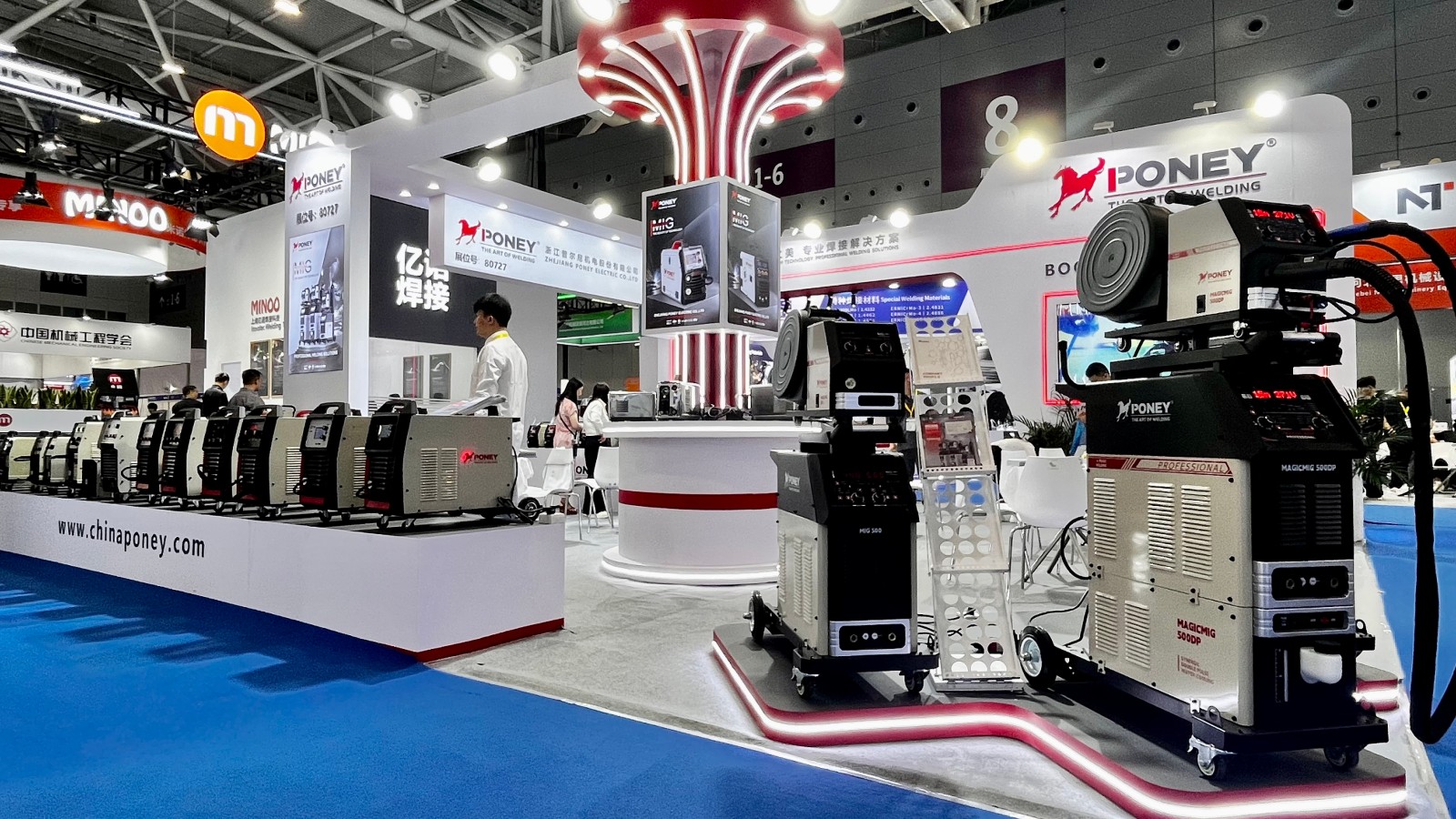 PONEY Shines at the 29th Welding and Cutting Exhibition in Shenzhen