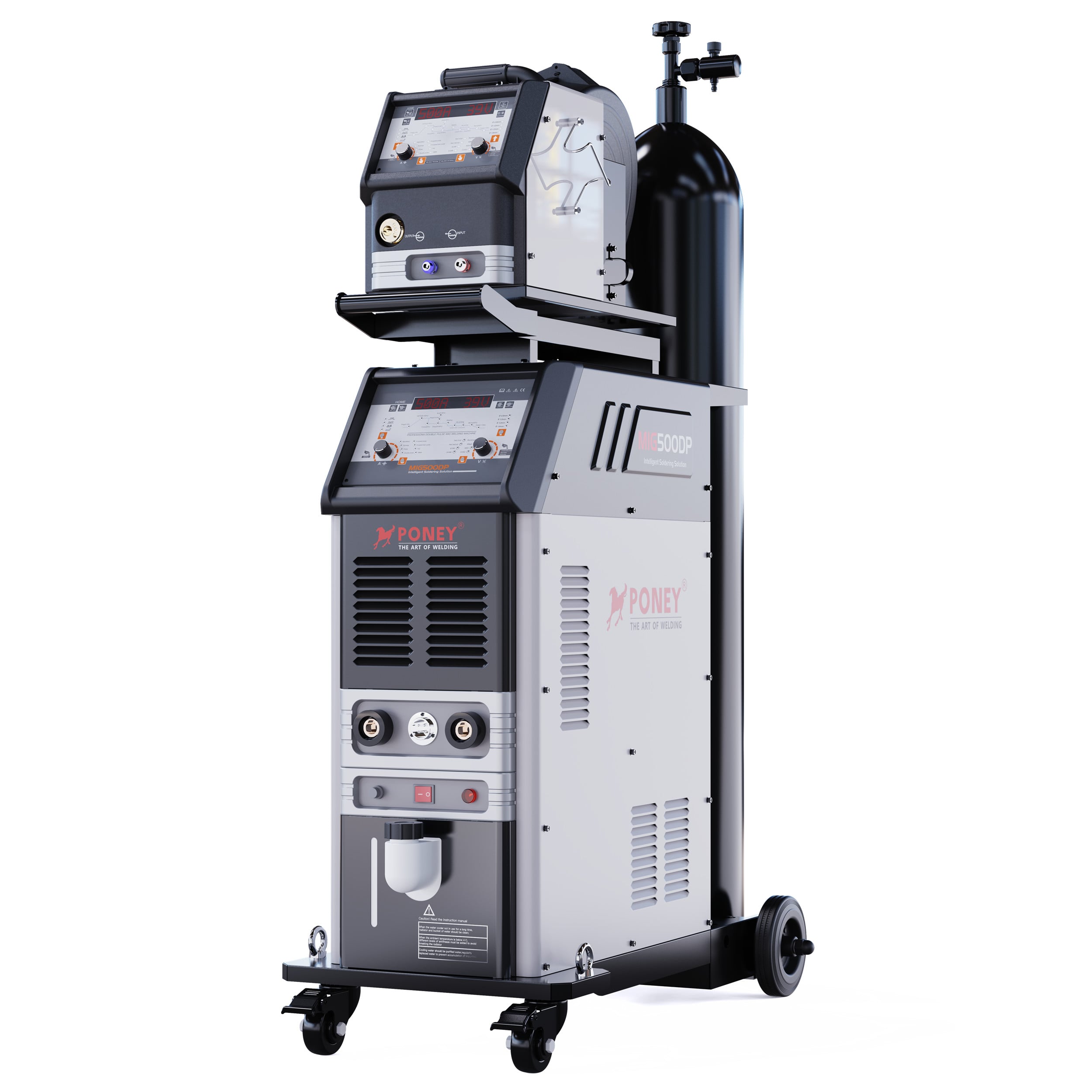 380V Industrial Mig Welding Machine Mig-500 Double Pulse Water Cooling Synergic System