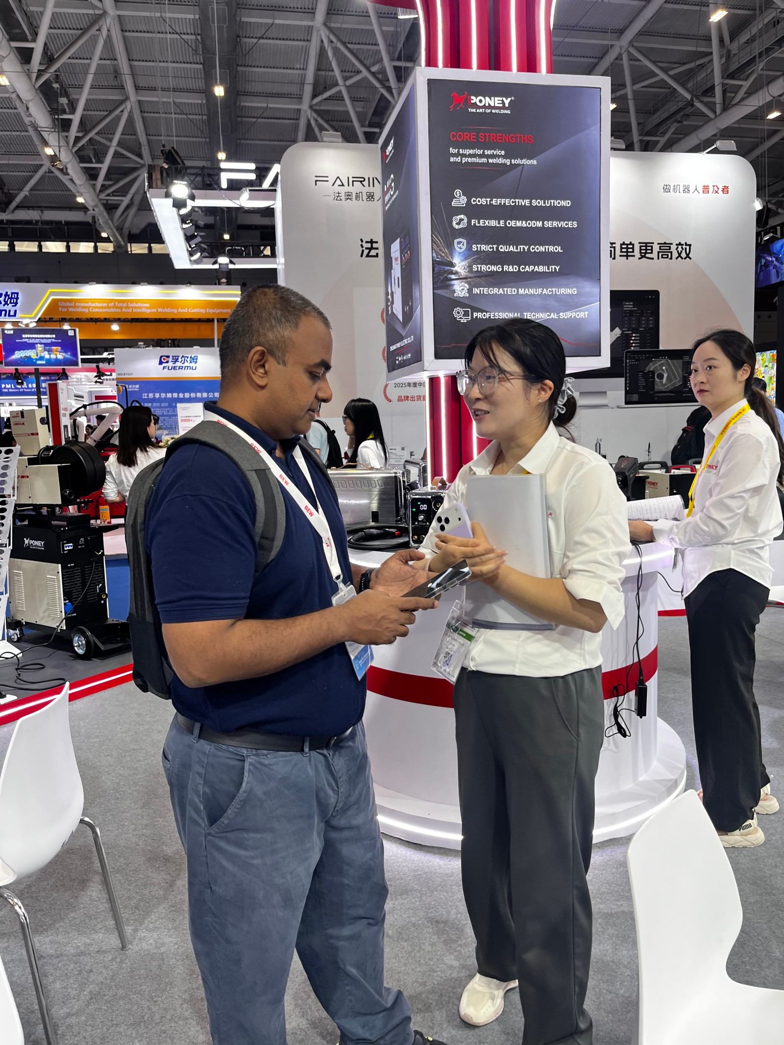 poney shines at the 29th welding and cutting exhibition in shenzhen-1