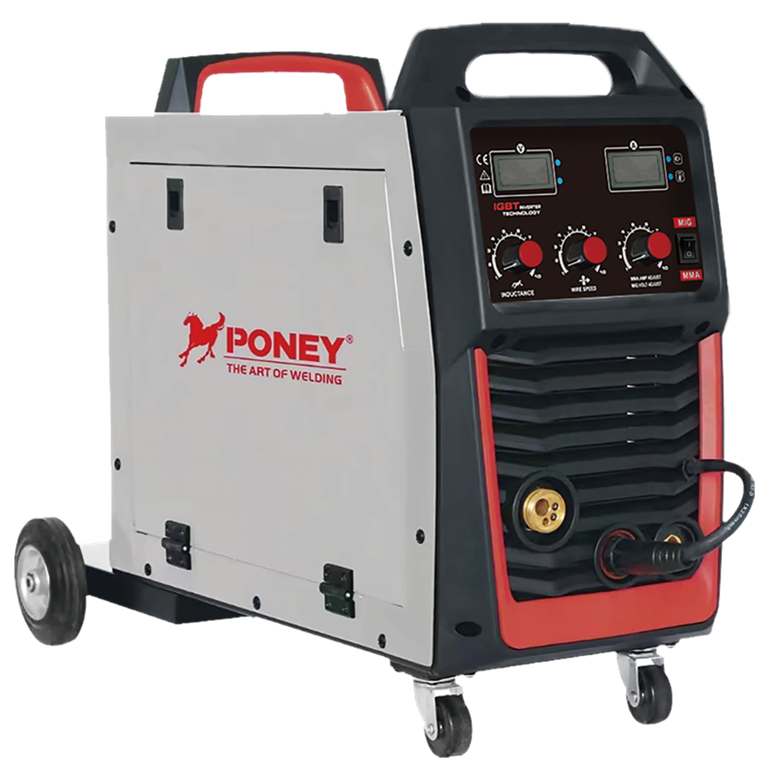 máquina de soldadura MIG industrial 220V Mig-250 multifuncional con protección de gas CO2, soldadora MIG/MAG