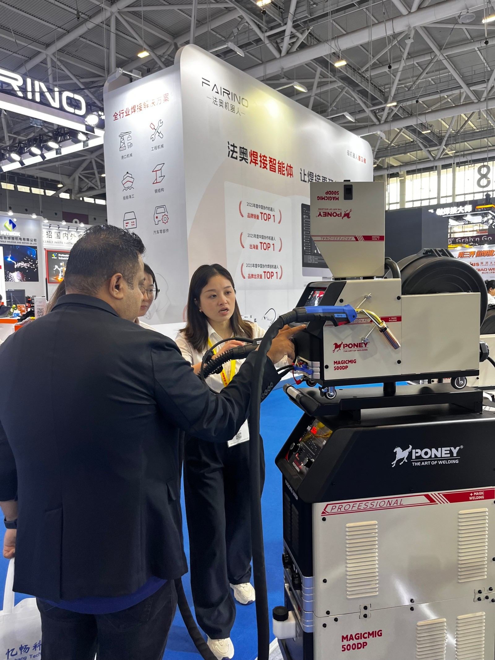 poney shines at the 29th welding and cutting exhibition in shenzhen-2