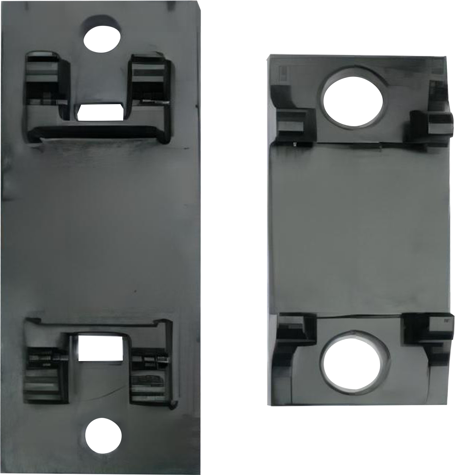 How do railroad tie plates impact fastening system longevity?