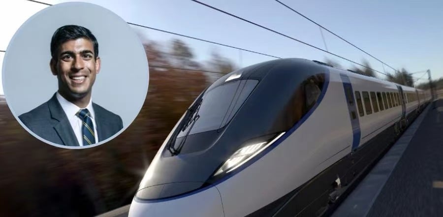 Konceptný návrh rýchlovlaku HS2 predstavený s hodnotou 2 miliardy libier!