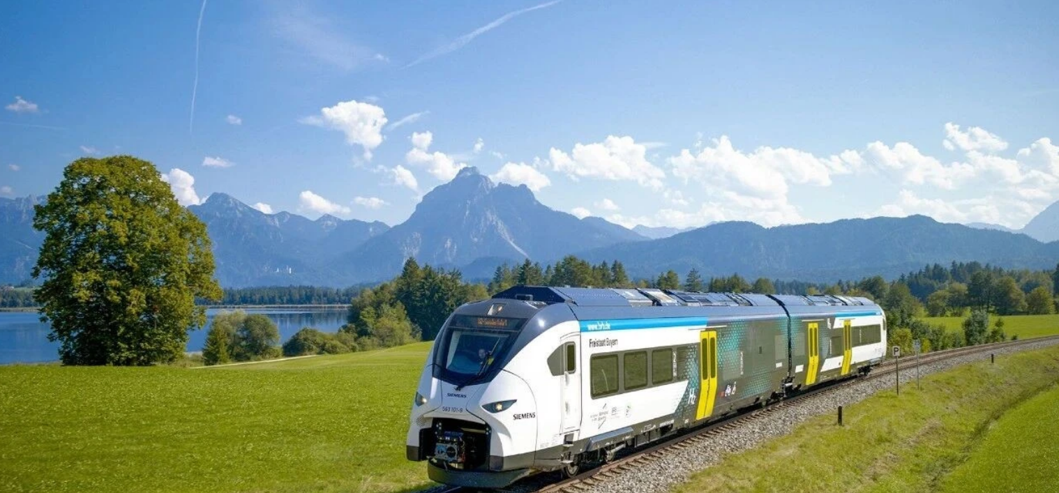 Siemens: Nėra didelis hidrogeno trakcijos lokomotivų Europoje, baterijos yra optimali solucija