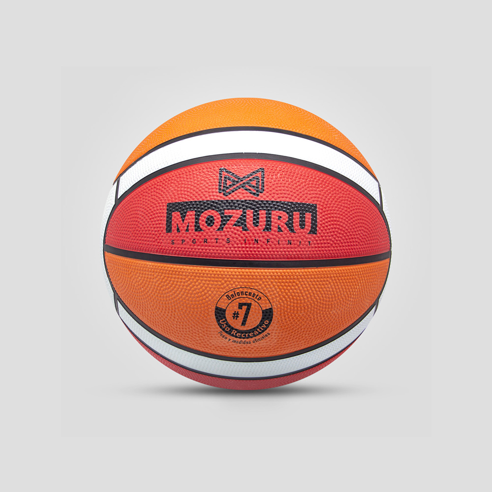 MOZURU 27% Rubber Conntent Rubber Basketball