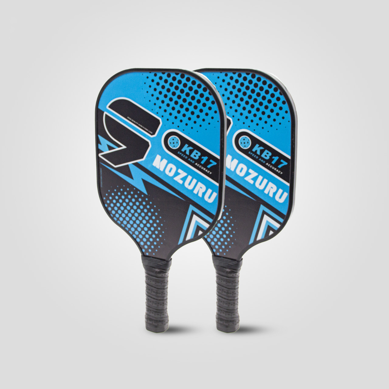MOZURU Carbon Fiber+PP Honeycomb Core Pickleball Rackets