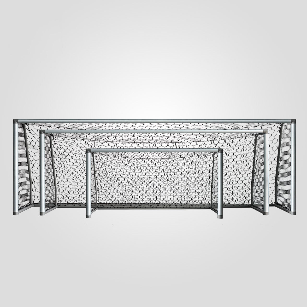 MOZURU 732CM アルミニウム製サッカーゴール