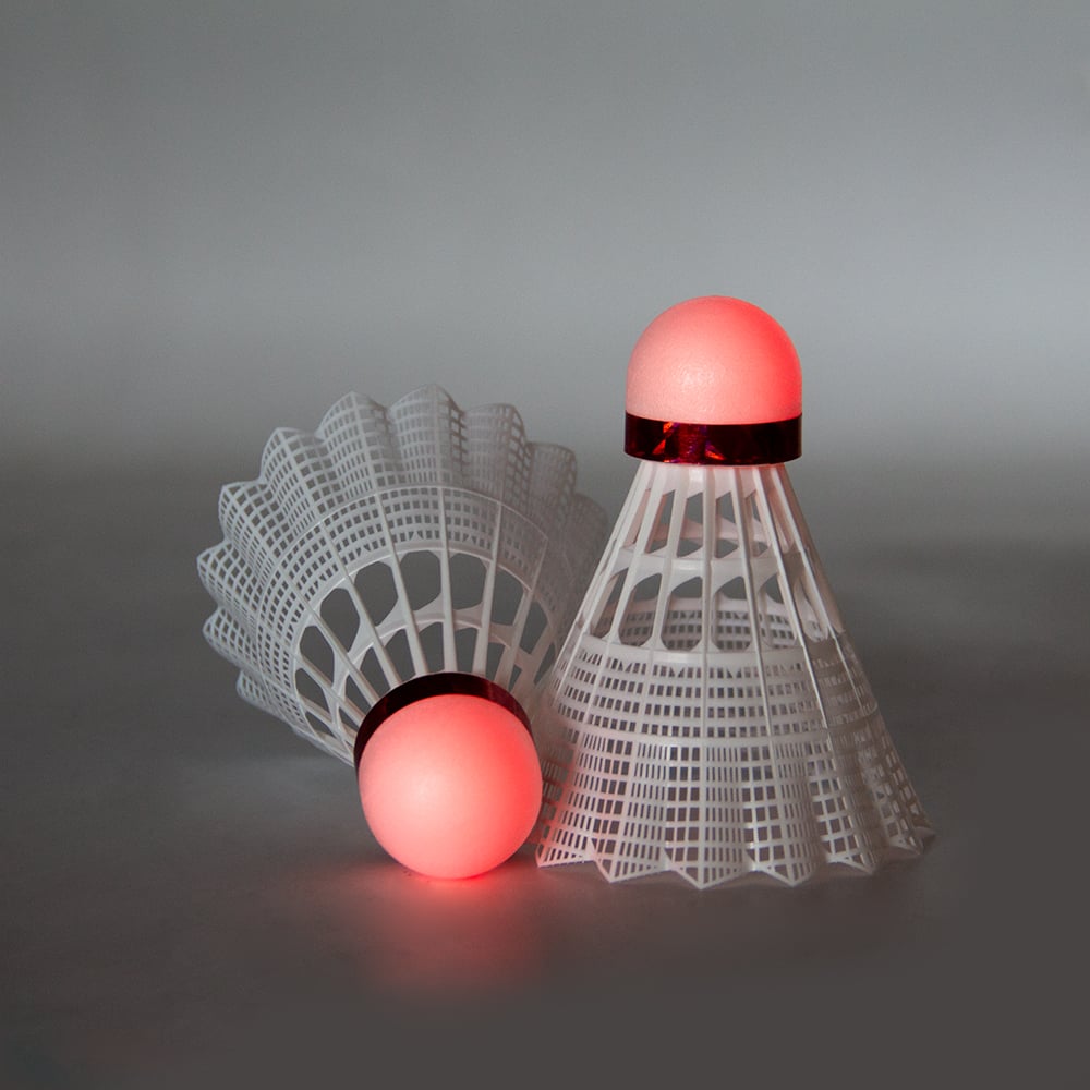 MOZURU Lysende Nylon Badmintonboll