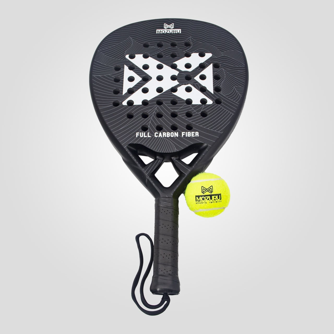MOZURU teljes szén padel ütő