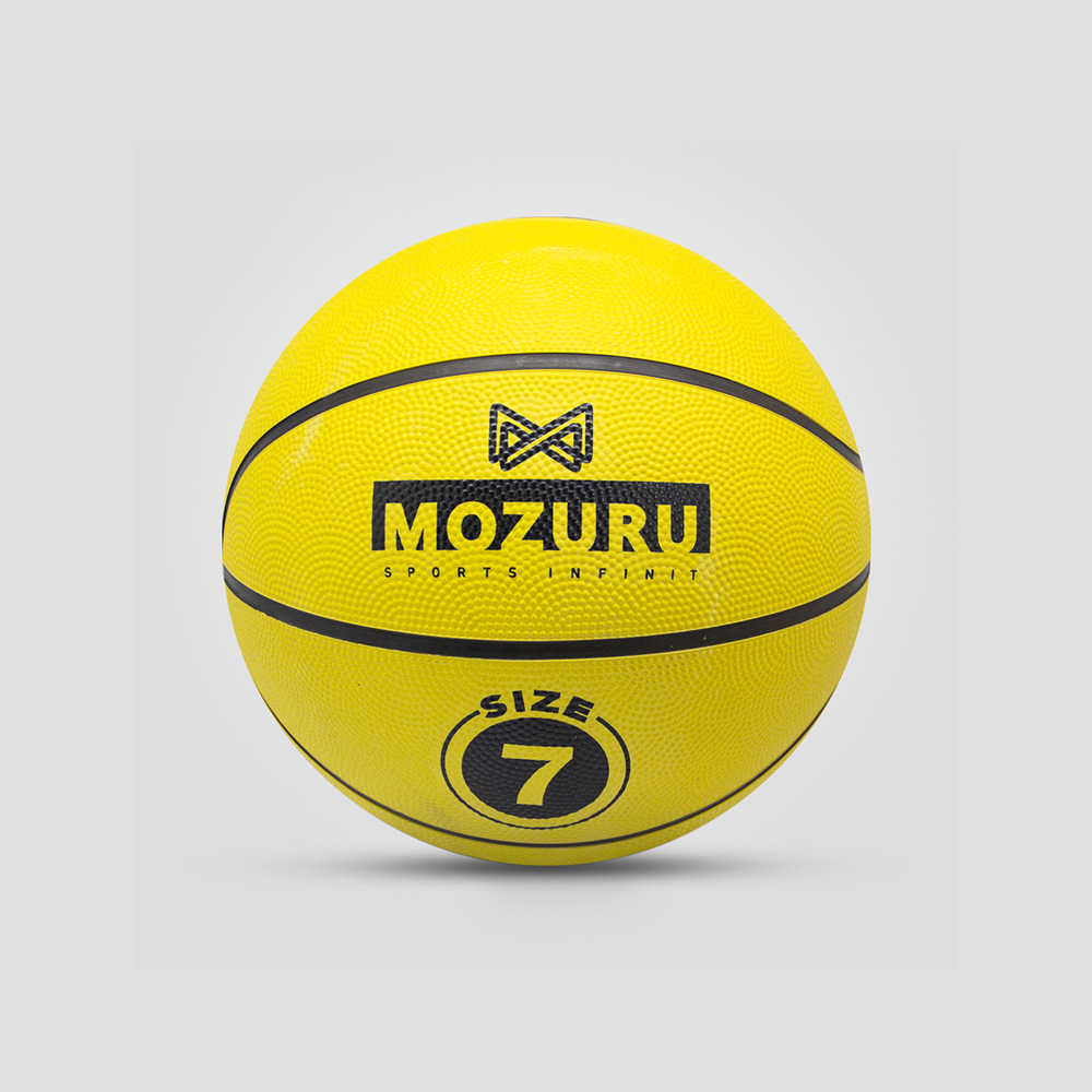 MOZURU 27% Rubber Conntent Rubber Basketball
