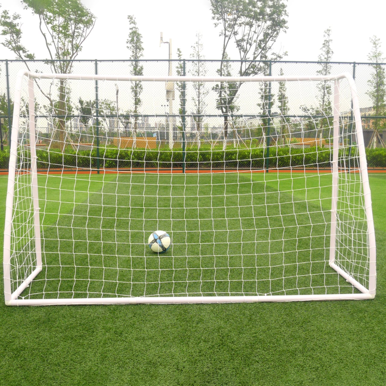 MOZURU 245CM PVC फुटबॉल गोल