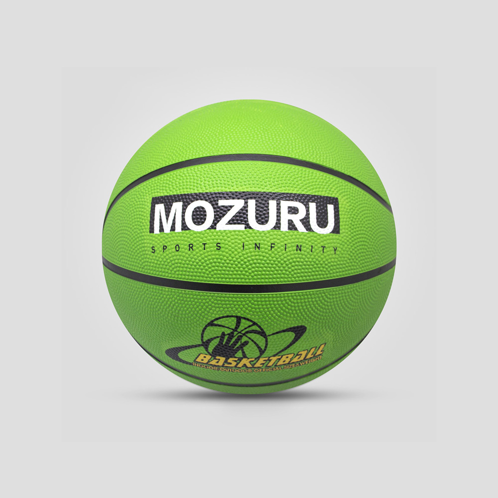 MOZURU 27% Rubber Conntent Rubber Basketball