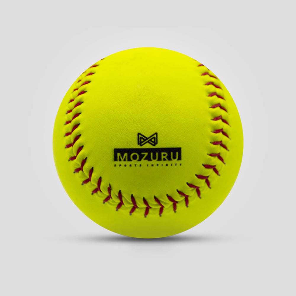 Piłka do szybkiego baseballu (softball) z tworzywa PVC + gumowego rdzenia do promocji