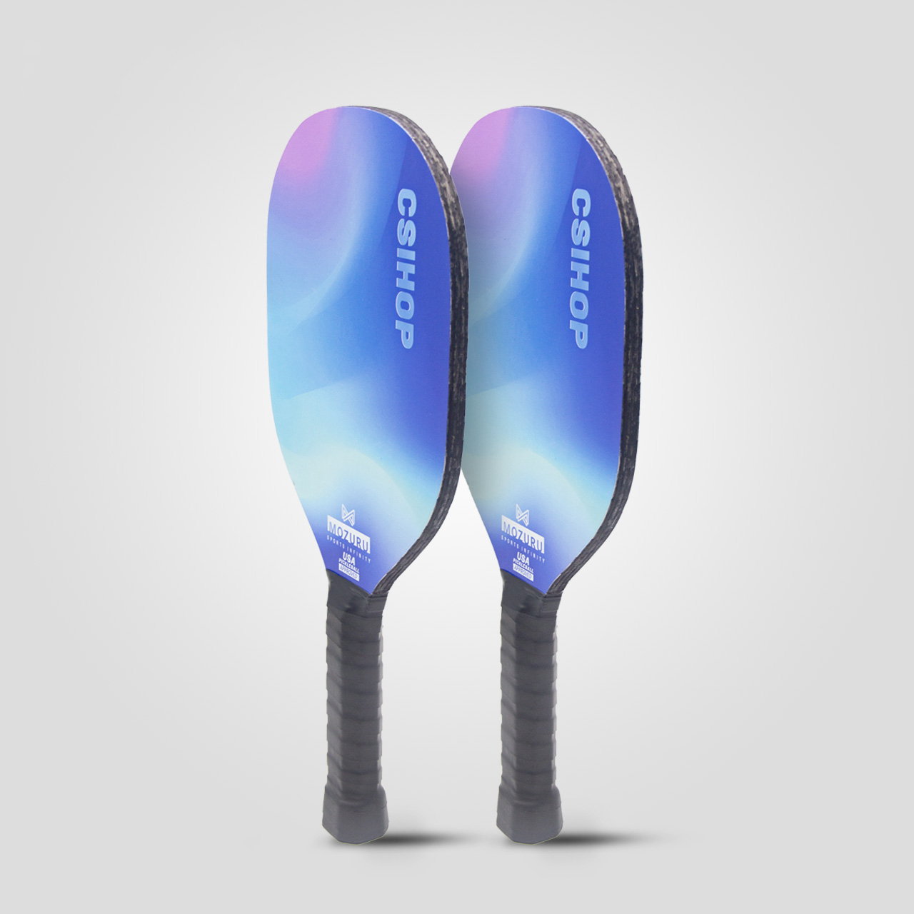 MOZURU Wood Cold Pressing Pickleball Rackets