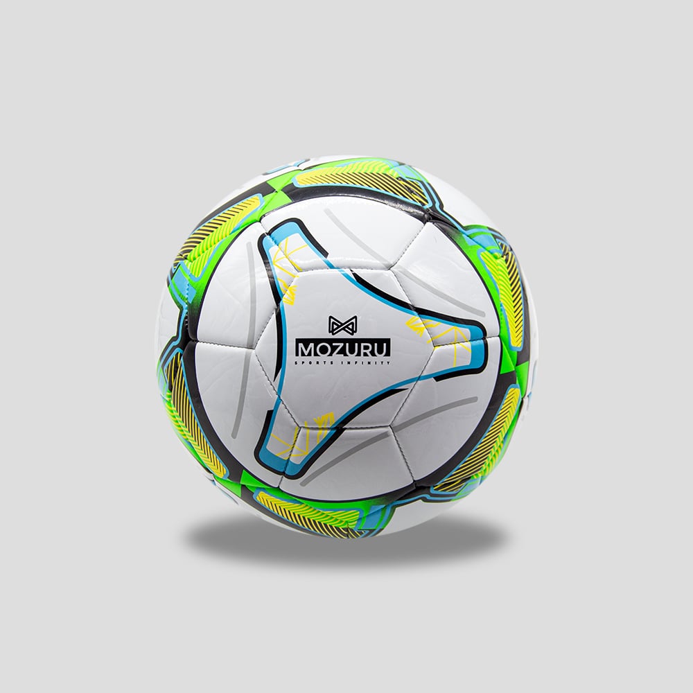 MOZURU 2.7MM PVC Machine Stitched Football/Soccer Ball