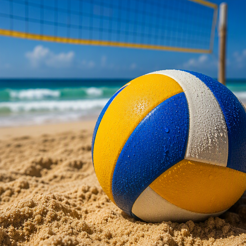 Strand- versus halvindendvolleyball: Materiale sammenligning