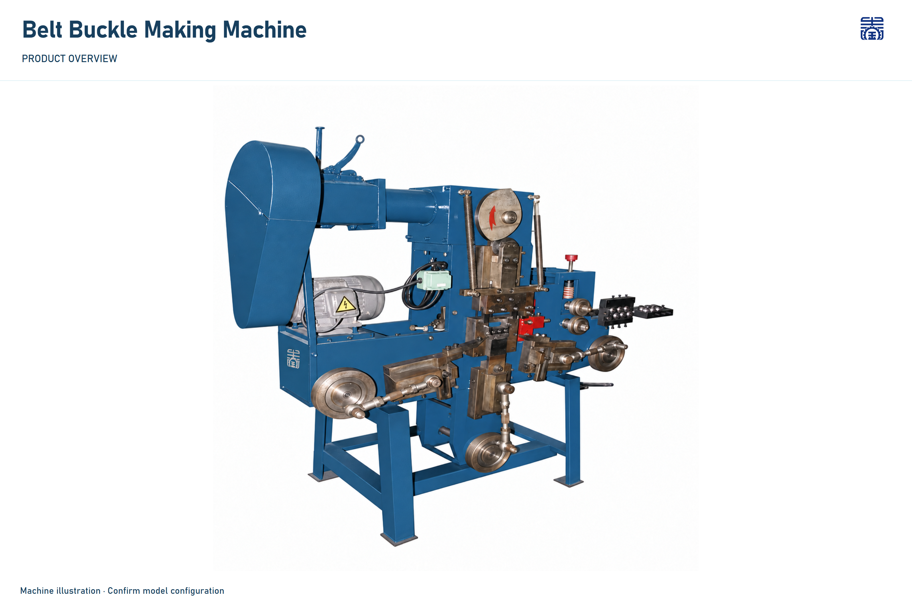 JINCHUN Belt Buckle Making Machine | Custom Wire Forming Equipment