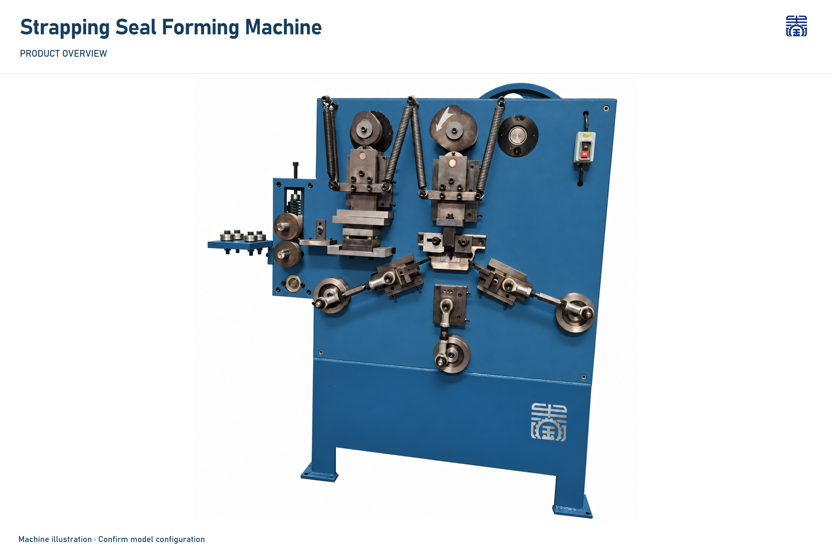 JINCHUN Strapping Seal Forming Machine | Metal Packaging Clip Making Equipment