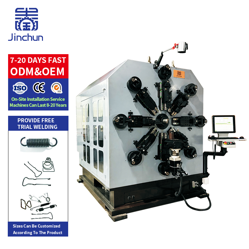 Powerful Heavy-Duty Wire Forming Machine for Industrial Wire Components