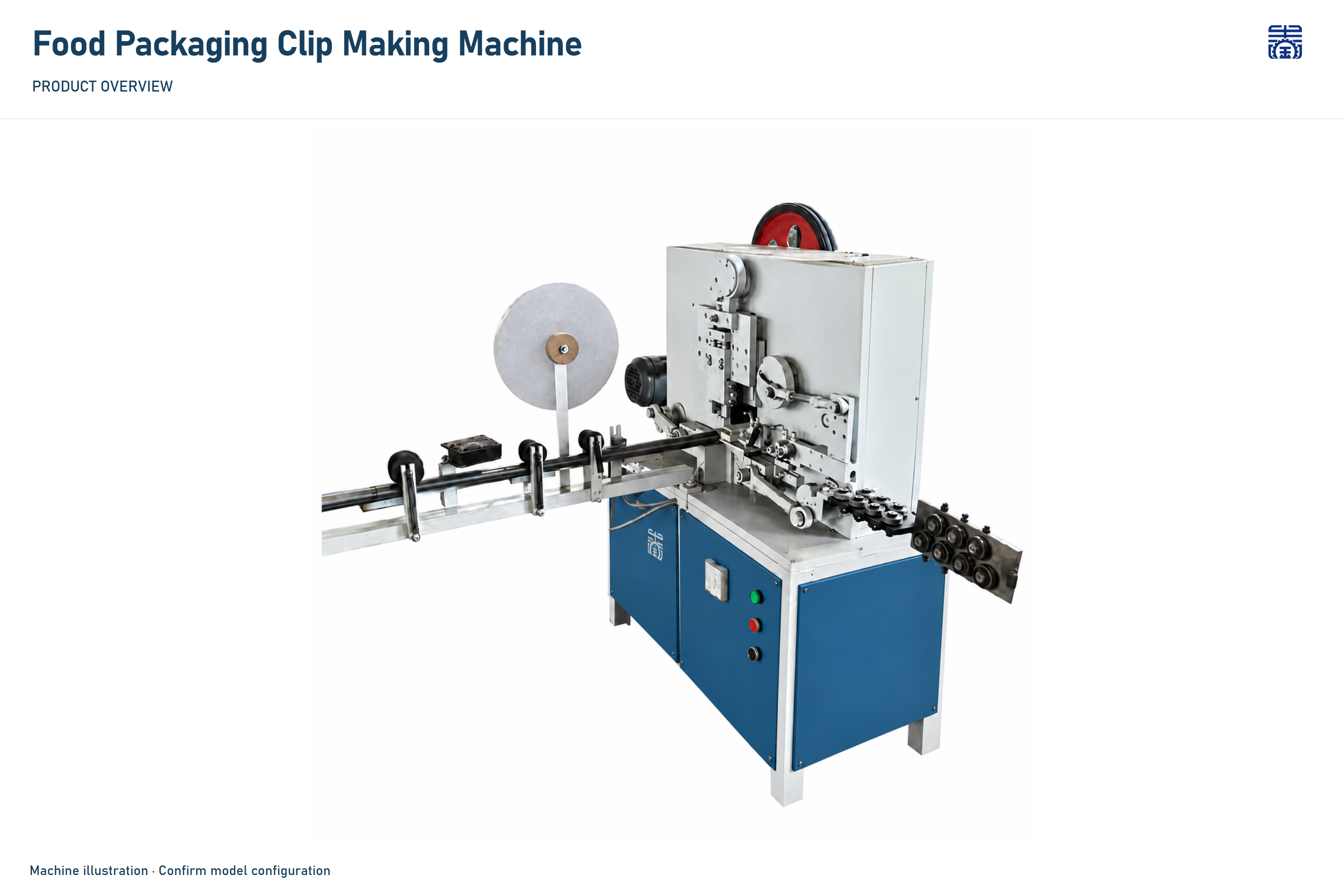 JINCHUN Food Packaging Clip Making Machine | Custom Forming Equipment