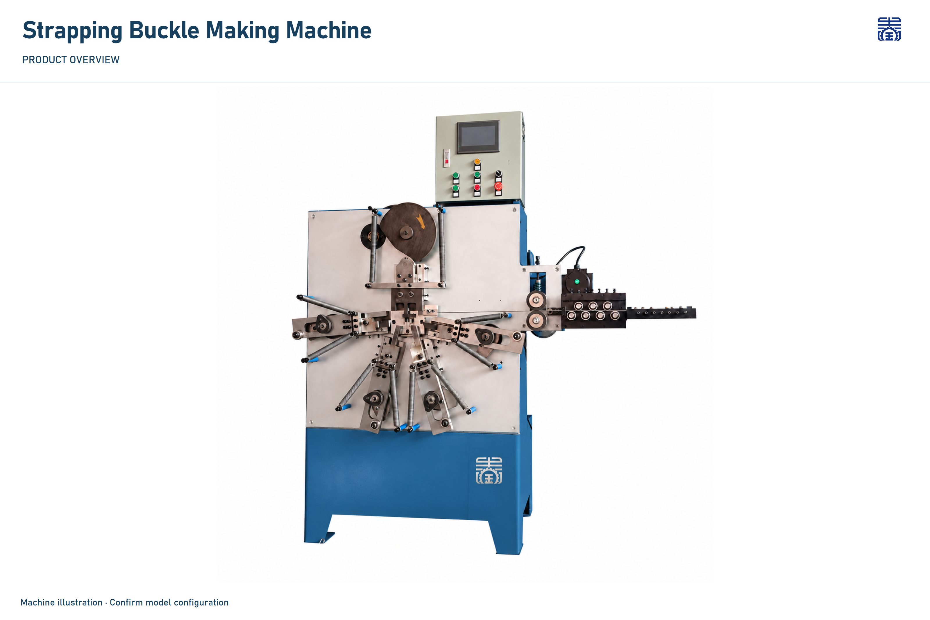 JINCHUN Strapping Buckle Making Machine | Custom Metal Wire Buckle Forming Equipment