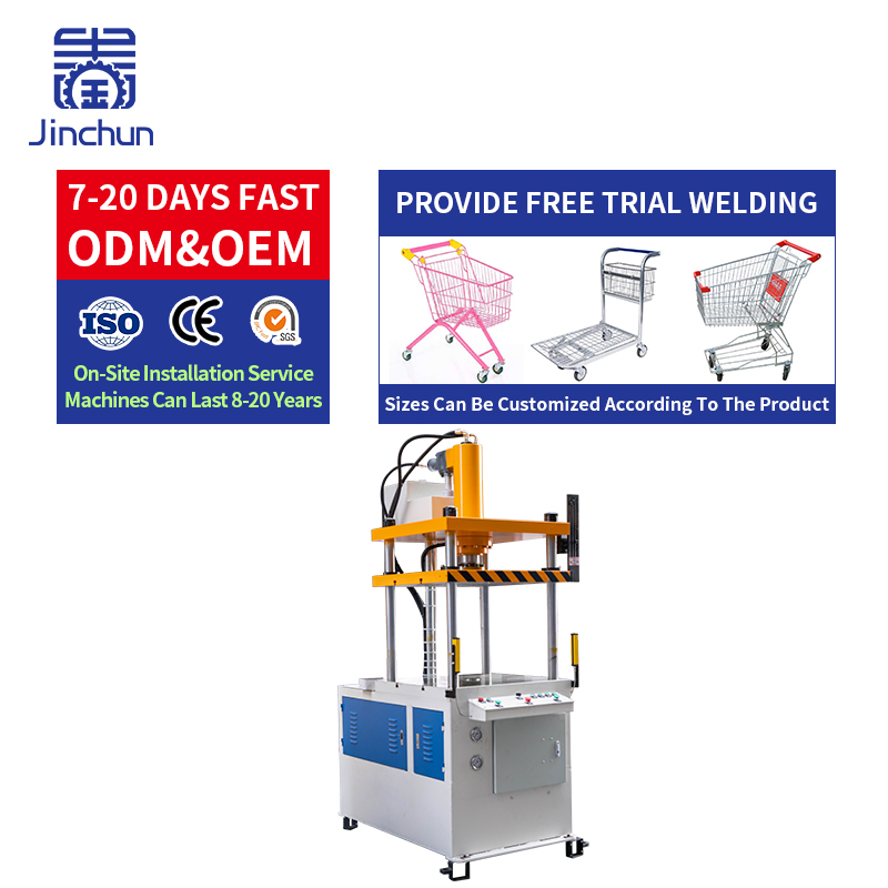 Pressa idraulica servo per formatura ad alta precisione, produzione efficiente del corpo del carrello della spesa