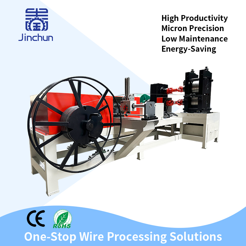 Wire Flattening Machine: Transforming Round Wire into Flat Strip