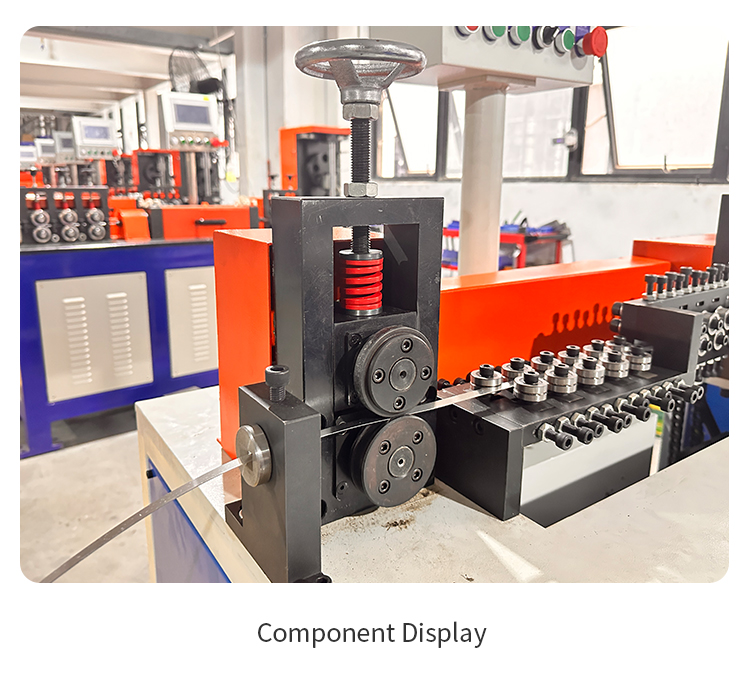 flat iron straightening and cutting machine ideal for shopping carts storage baskets and metal components efficient straightening precise cutting-3