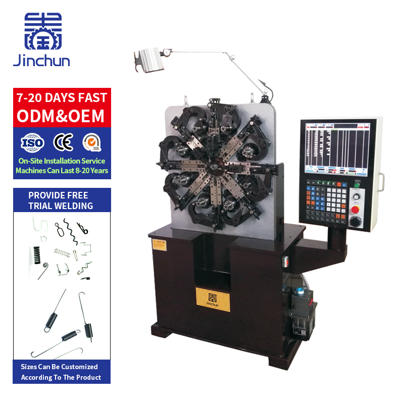 CNC Versatile Spring Coiling Machine for Flexible Multi-Type Spring Production