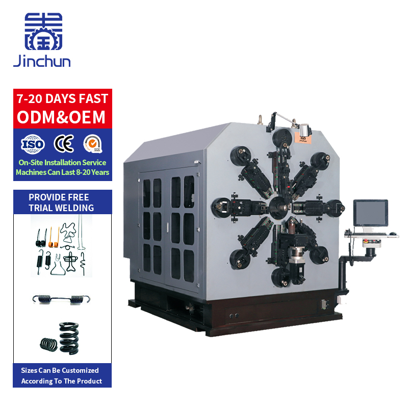 Powerful Heavy-Duty Wire Forming Machine for Demanding Industrial Components