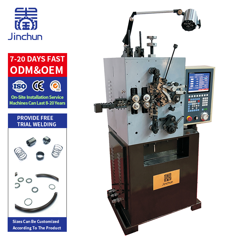 Canted Coil Spring Machine for Precision Sealing and Electrical Contact Springs