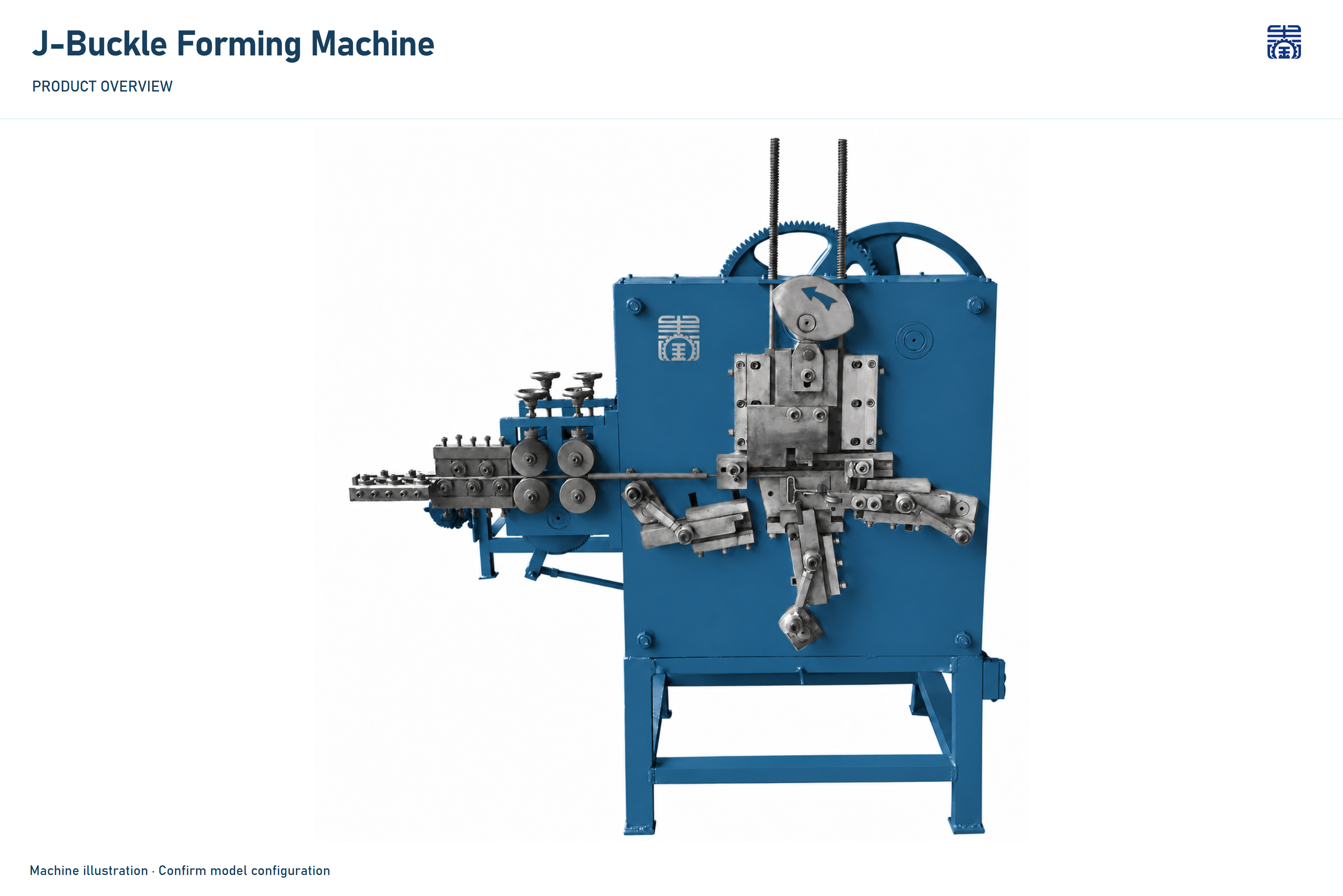 JINCHUN J-Buckle Forming Machine | Custom J Hook and Metal Buckle Equipment