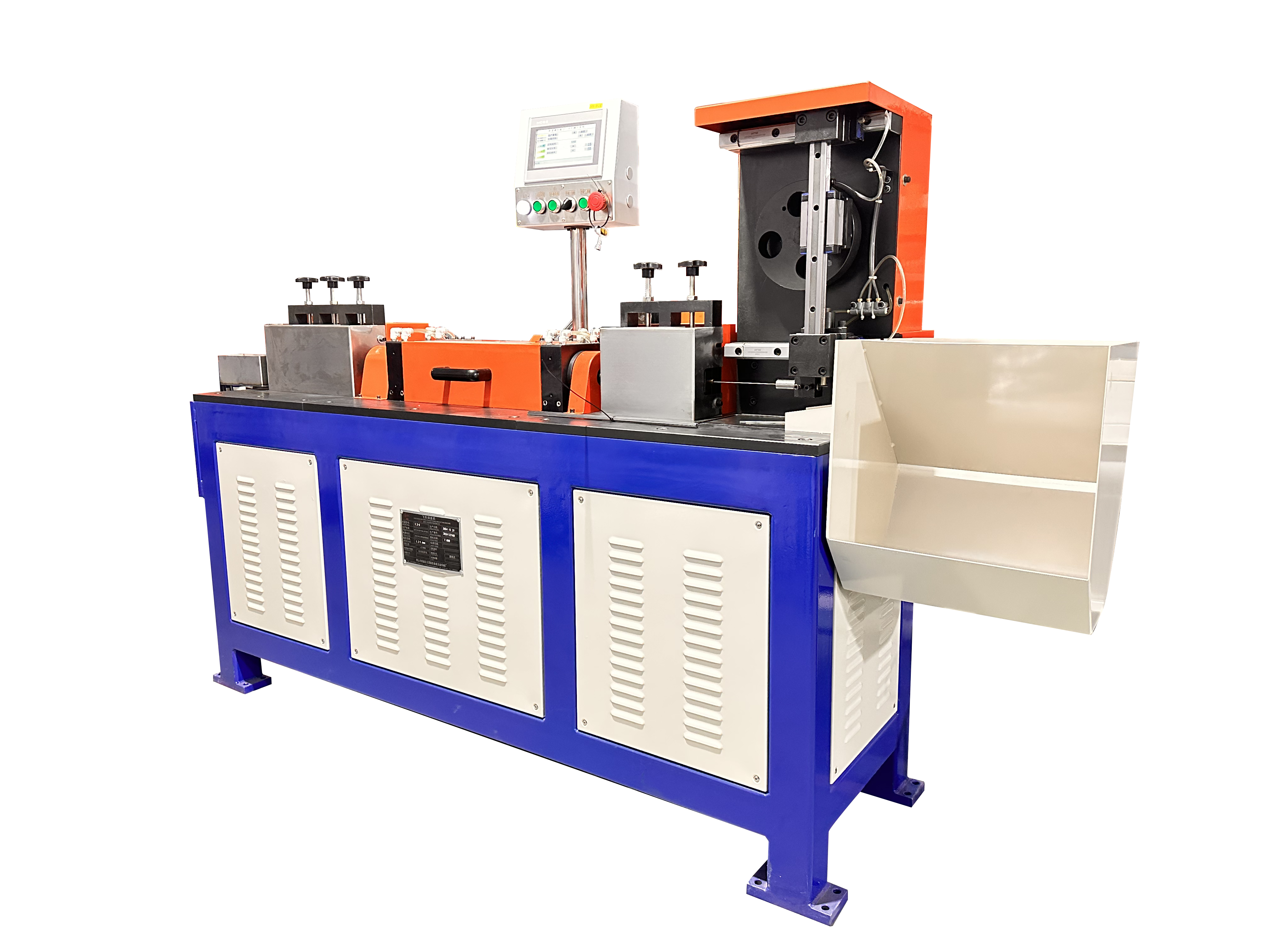 jinchun 1-3 Full-automatic Servo Flying Shear Straightening Machine for Steel Wire High-speed Iron Wire Straightening and Cutting Machine Iron Wire & Steel Bar Straightening and Cutting Machine