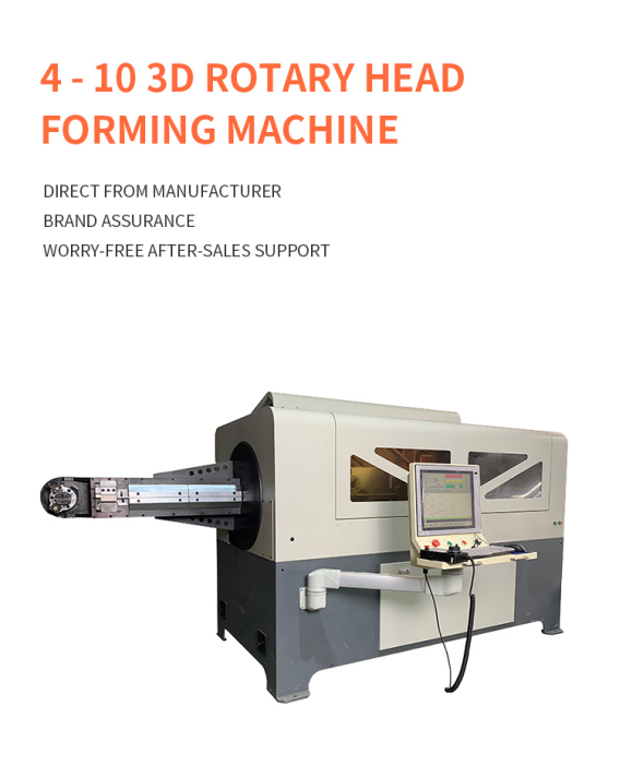 How a Rotary Head 3D Wire Bending Machine Works