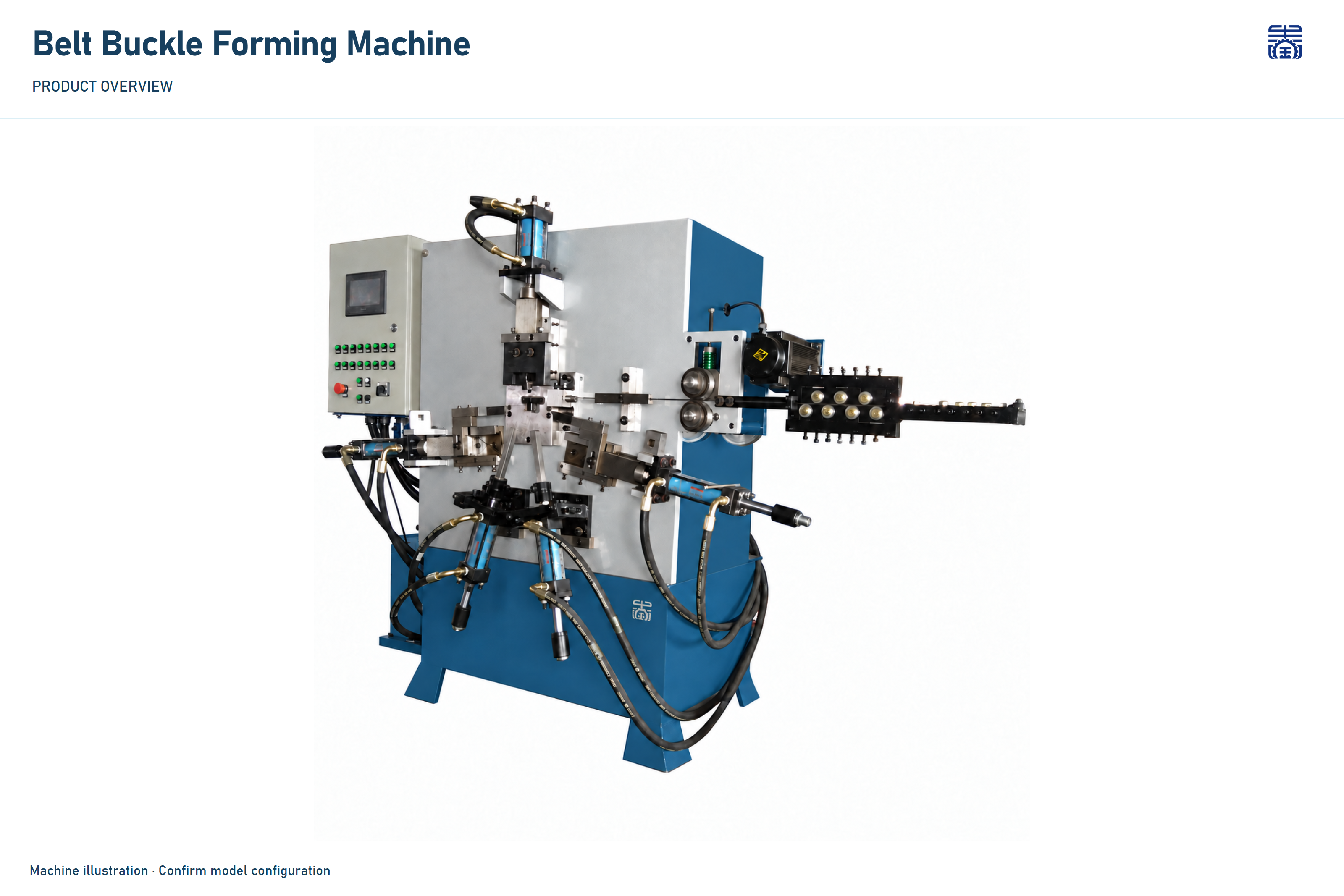 JINCHUN Belt Buckle Forming Machine | Custom Metal Wire Buckle Equipment