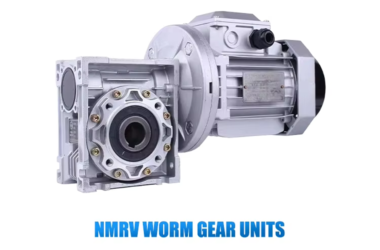 product precision nmrv rv worm gearbox high efficiency quiet speed reducer for servo and stepper motor drive-2