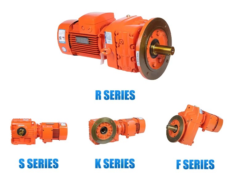 product durable r series gear reducer low backlash high efficiency gearbox for industrial automation conveying systems-2
