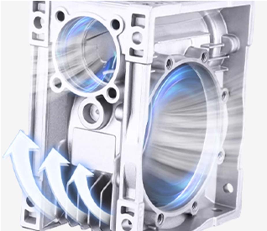 product precision nmrv rv worm gearbox high efficiency quiet speed reducer for servo and stepper motor drive-15