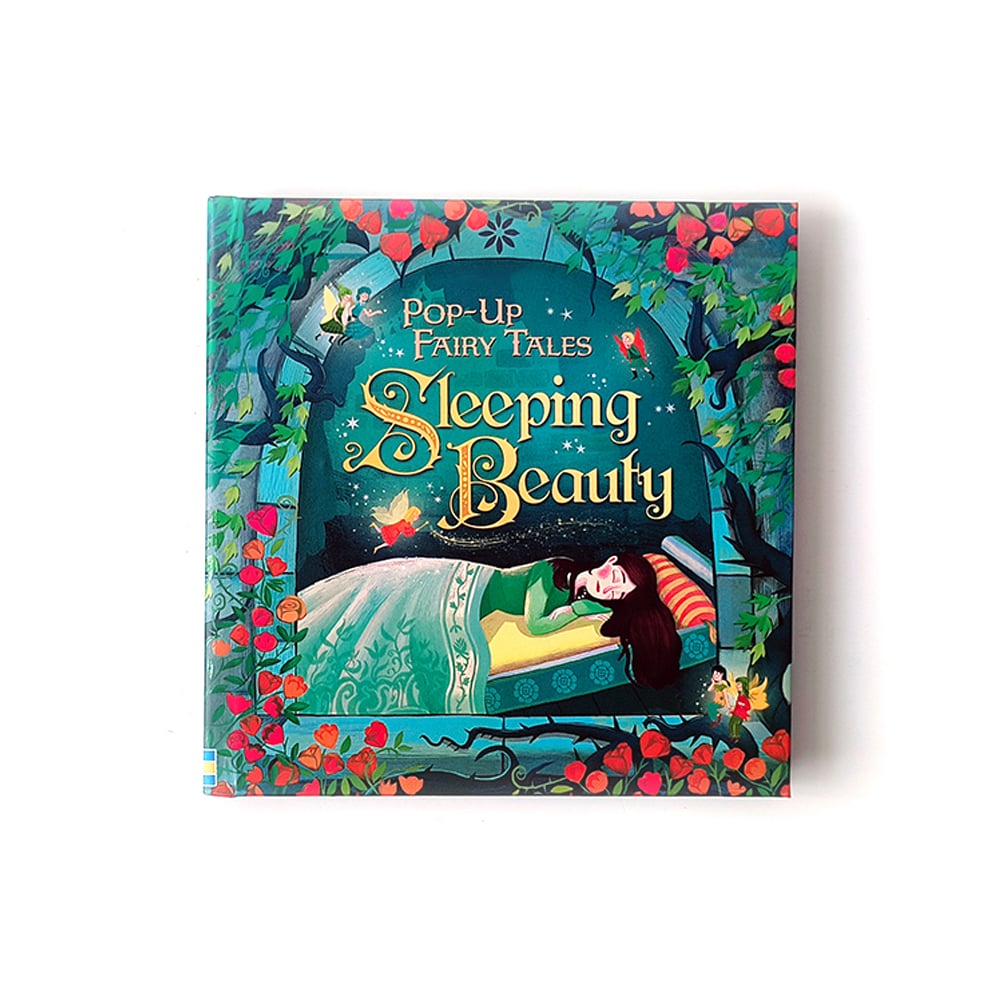 Sleeping Beauty Pop-Up Fairy Tale Book, Interactive 3D Storybook for Kids
