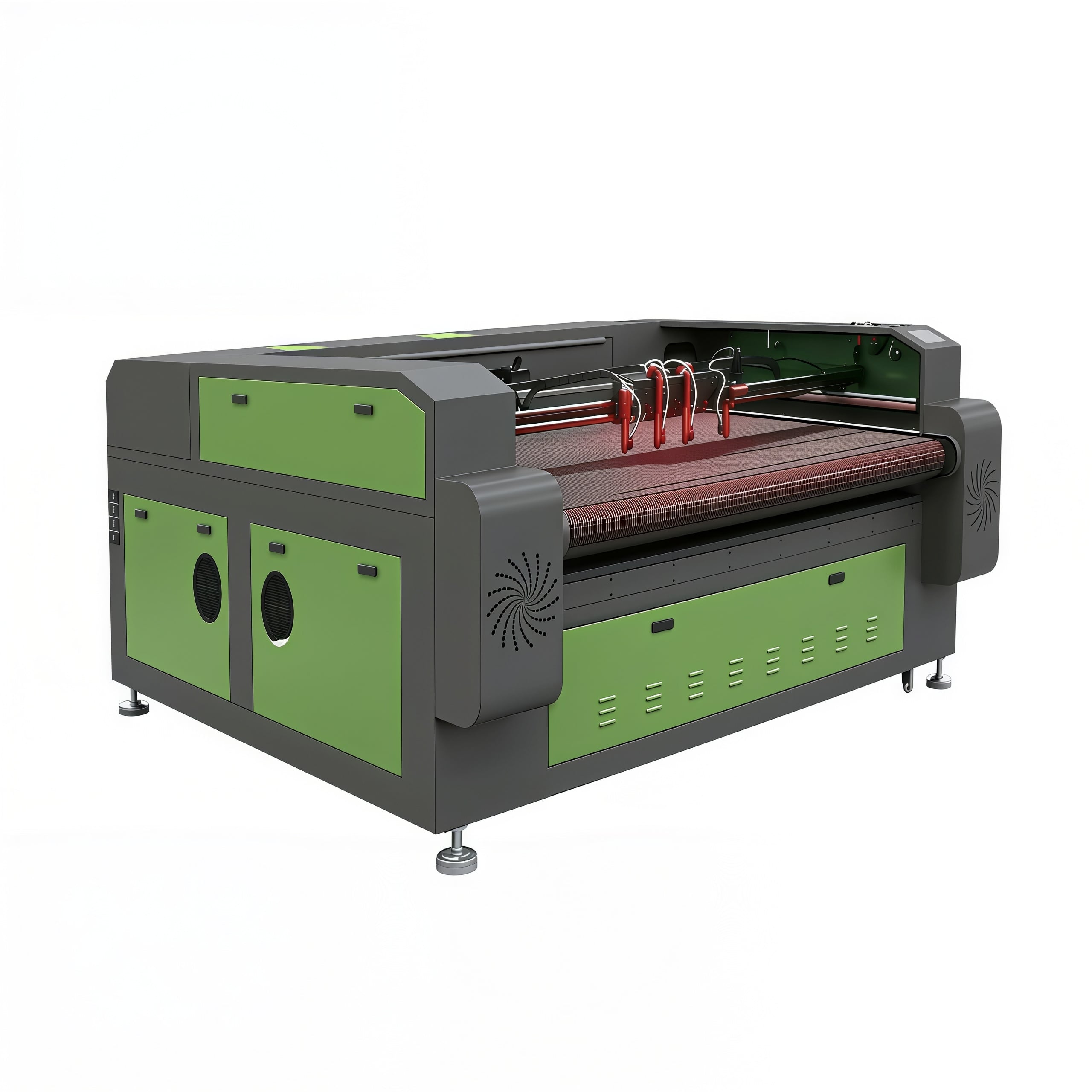 máy đặt vải áp lực cao hai dầm 1810